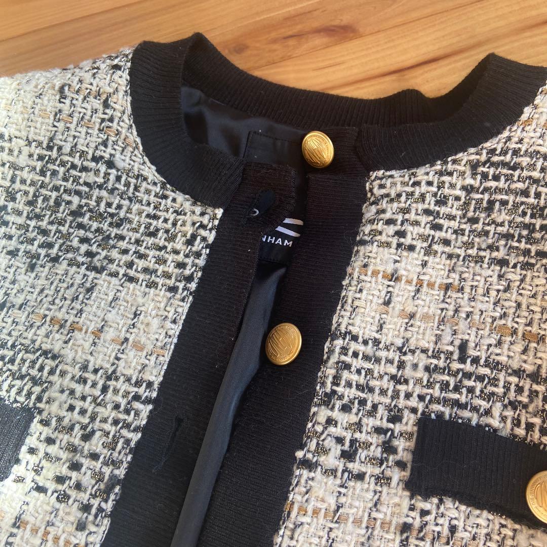 DENHAM ツイード　ジャケット