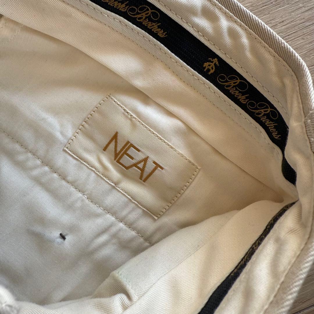 NEAT × Brooks Brothers コラボ チノ オフホワイト M