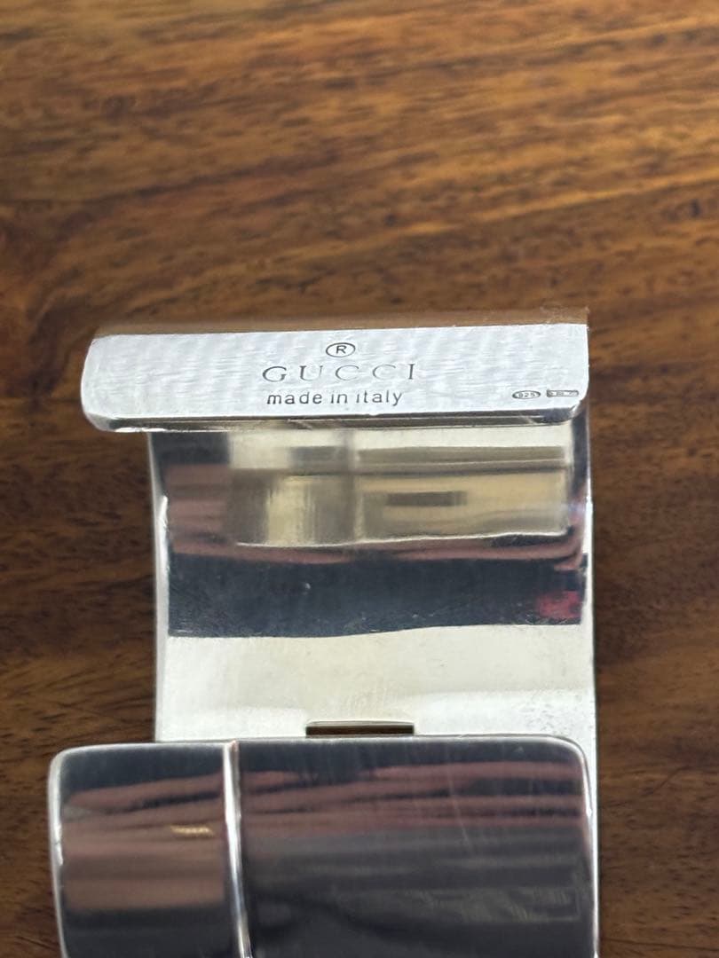 GUCCI シルバーバングル　トムフォード期傑作