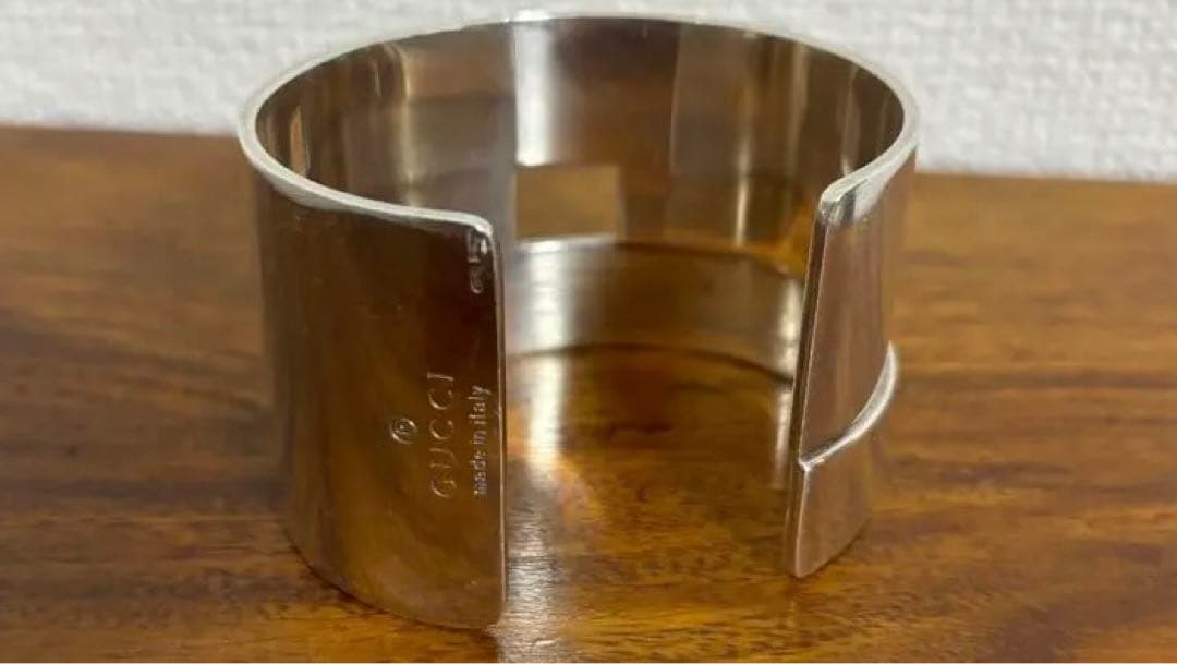 GUCCI シルバーバングル　トムフォード期傑作