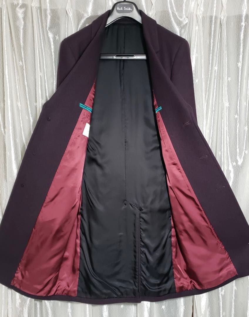 Paul Smith ワイン チェスターコート