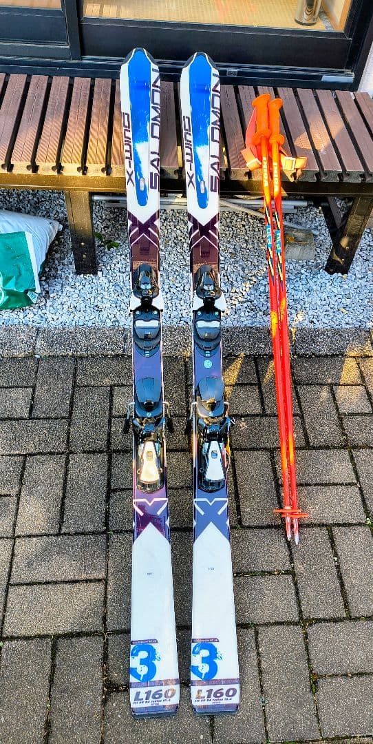 ★「スーパーセール中」Salomon X-WING 3 スキーセット
