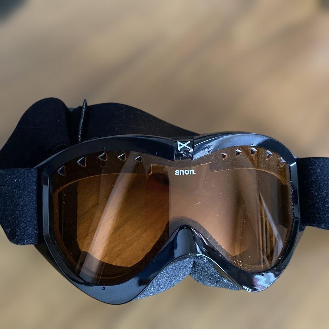 【美品】anon. ゴーグル ブラウンレンズ