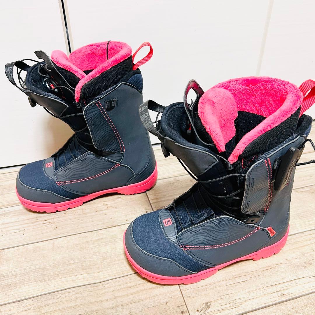 【美品】サロモン　スノーボードブーツ　PEARL 23.5cm