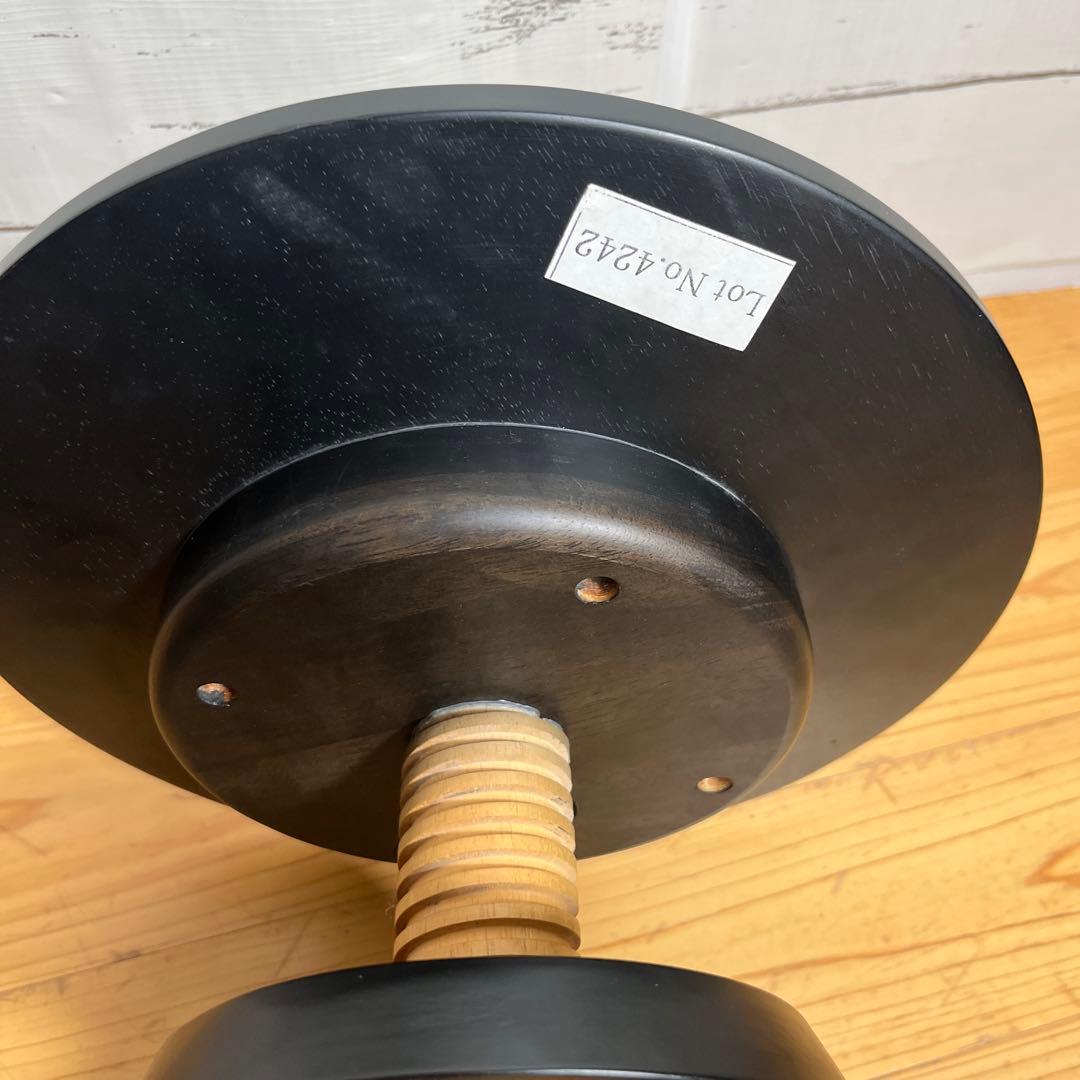 広松木工　LUME スツール　回転式　サイドテーブル　ミニクッション