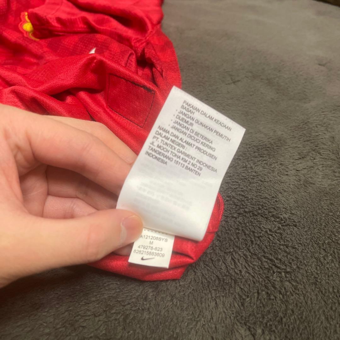 正規品 古着 NIKE ナイキ マンチェスターユナイテッド ユニフォーム シャツ