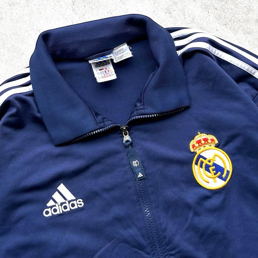 専用！90s adidas アディダス 刺繍レアルマドリード トラックジャケット