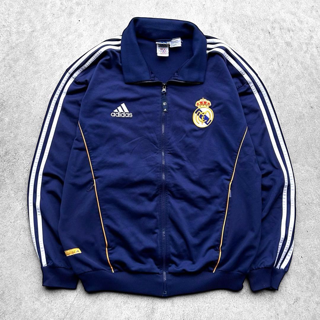 専用！90s adidas アディダス 刺繍レアルマドリード トラックジャケット