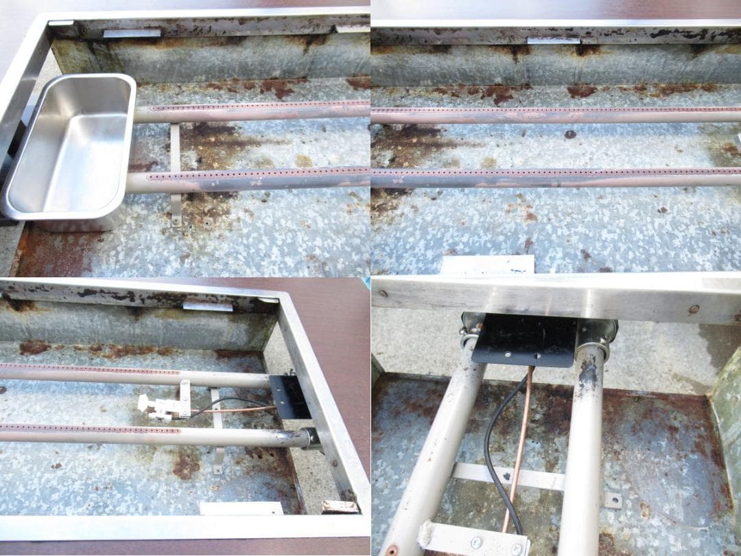 ■071001-187■お好み焼きテーブル■タケウチ■鉄板テーブル■都市ガス■