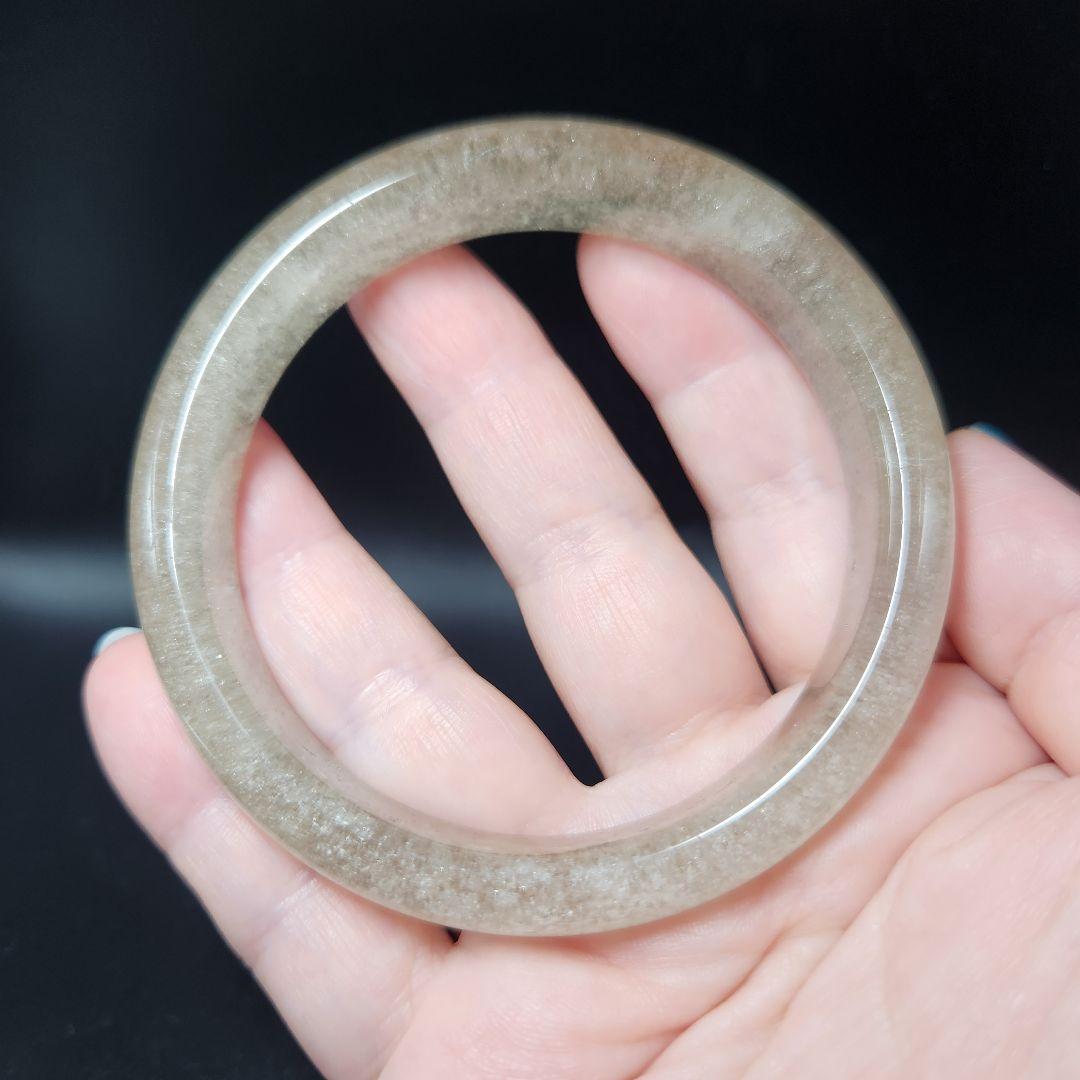 激レア！【新品】天然リビアングラス バングル ★ 安心の鑑別つき