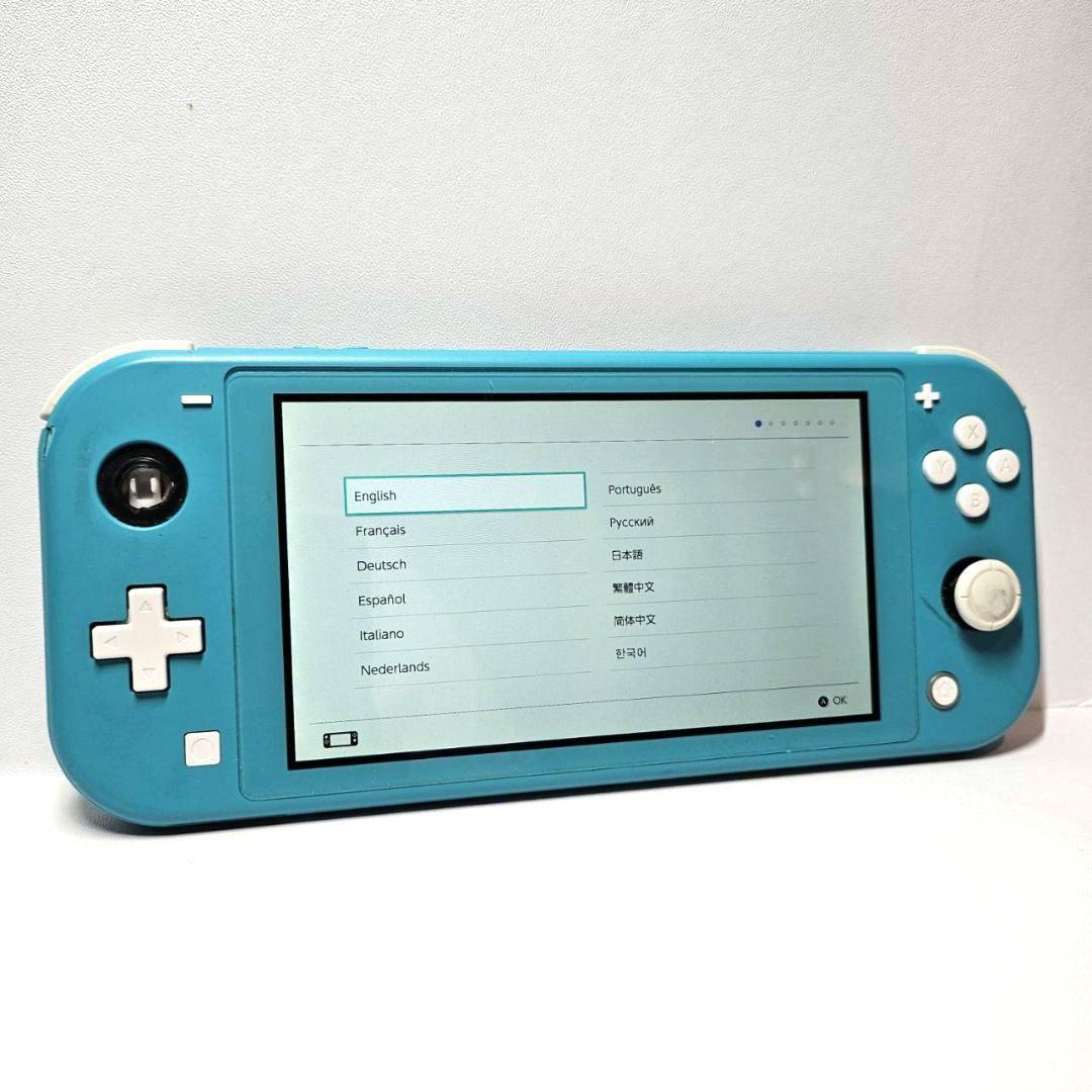 【現品限り】【即発送】訳ありNintendo Switch Lite ターコイズ