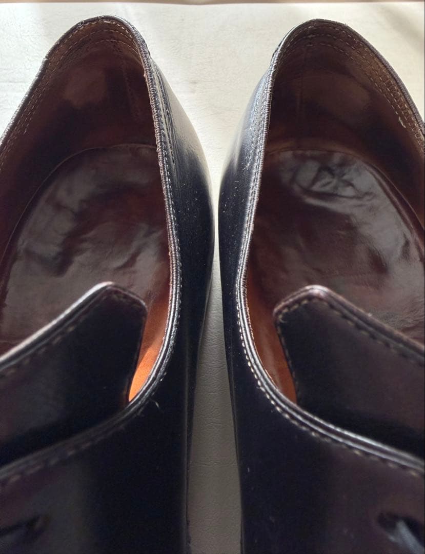 【CORTHAY コルテ】プレーントゥ レザーシューズ size:7 2/1