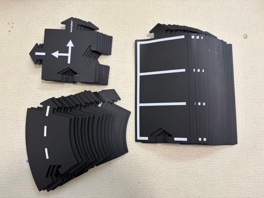 美品　waytoplay 40ピース道路セット