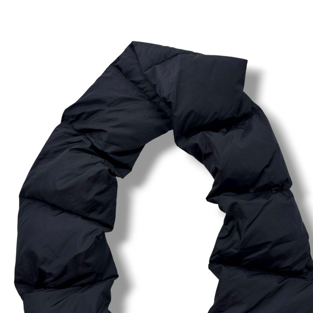 【極美品】ISSEY MIYAKE HaaT ハート ダウンマフラー 黒　変形