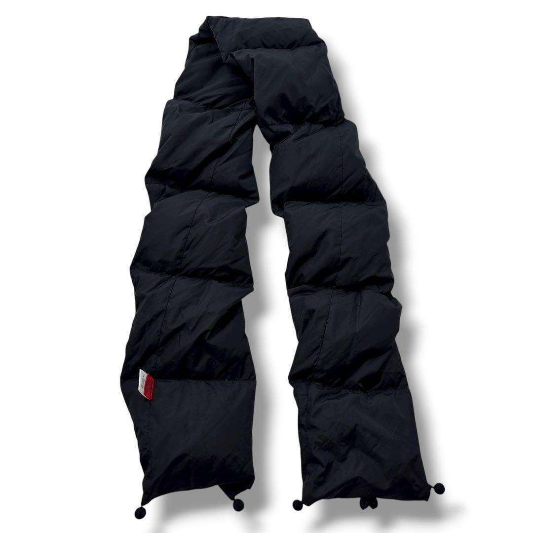 【極美品】ISSEY MIYAKE HaaT ハート ダウンマフラー 黒　変形