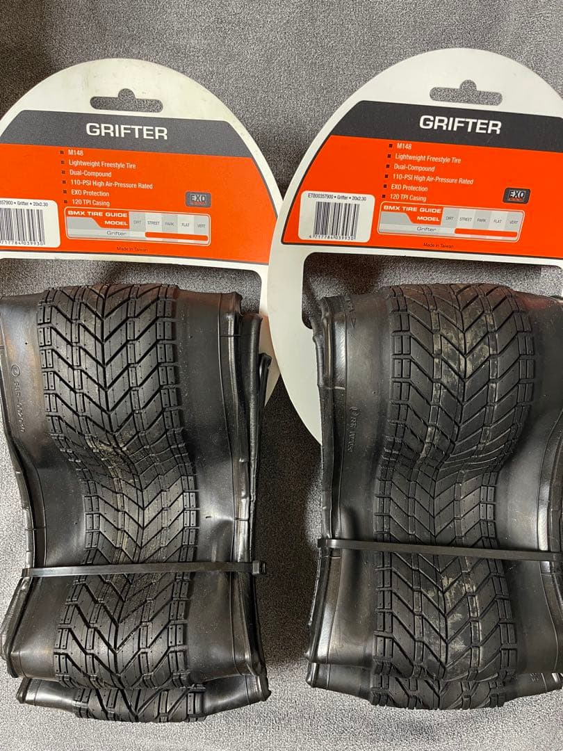 【未使用品】MAXXIS GRIFTER 20 x 2.30 BMX 2本セット