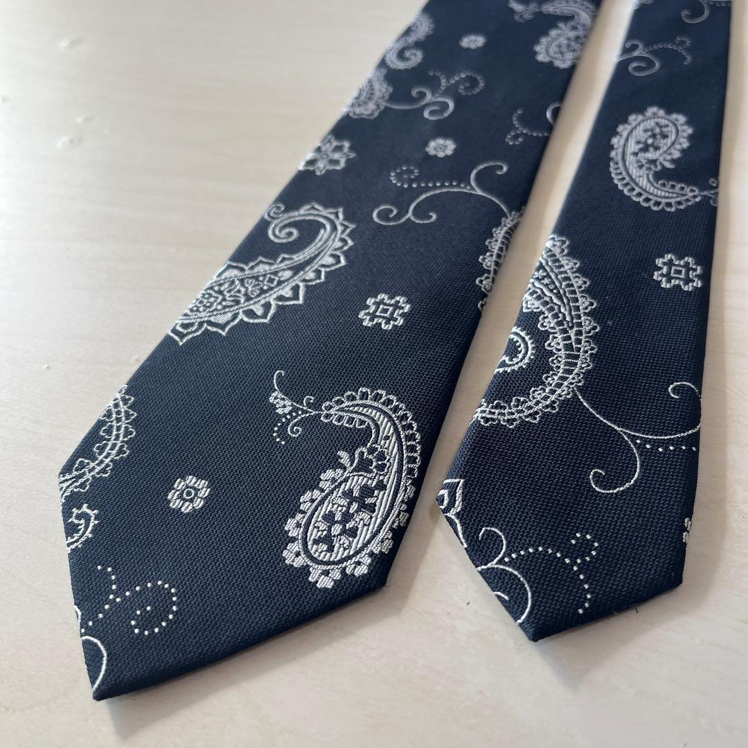 【未使用】JOHN COMFORT ペイズリー ネクタイ