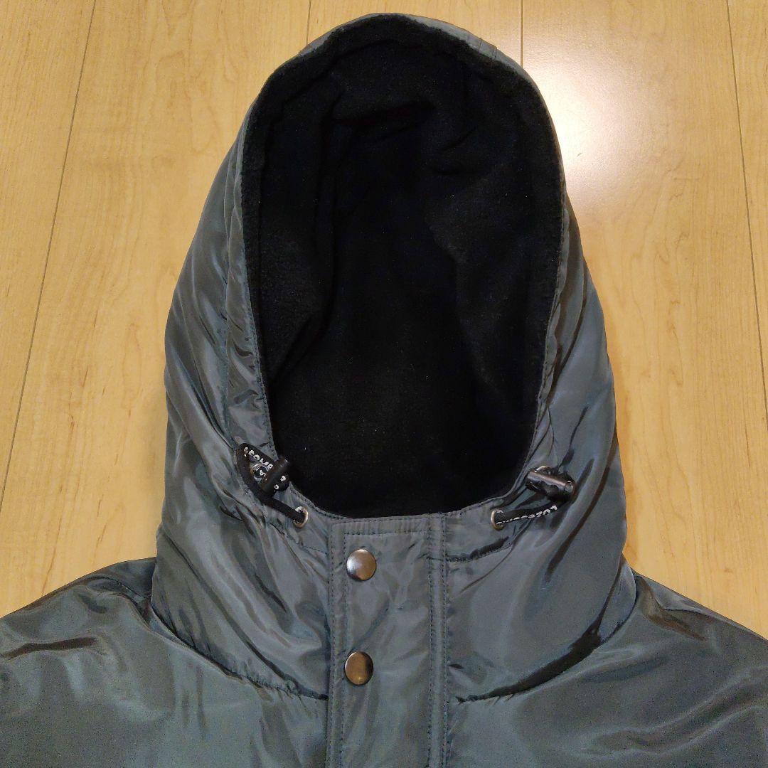 Sサイズ【ルースイソンブラ】中綿 ベンチコート フード付 軽量 極暖 送料無料