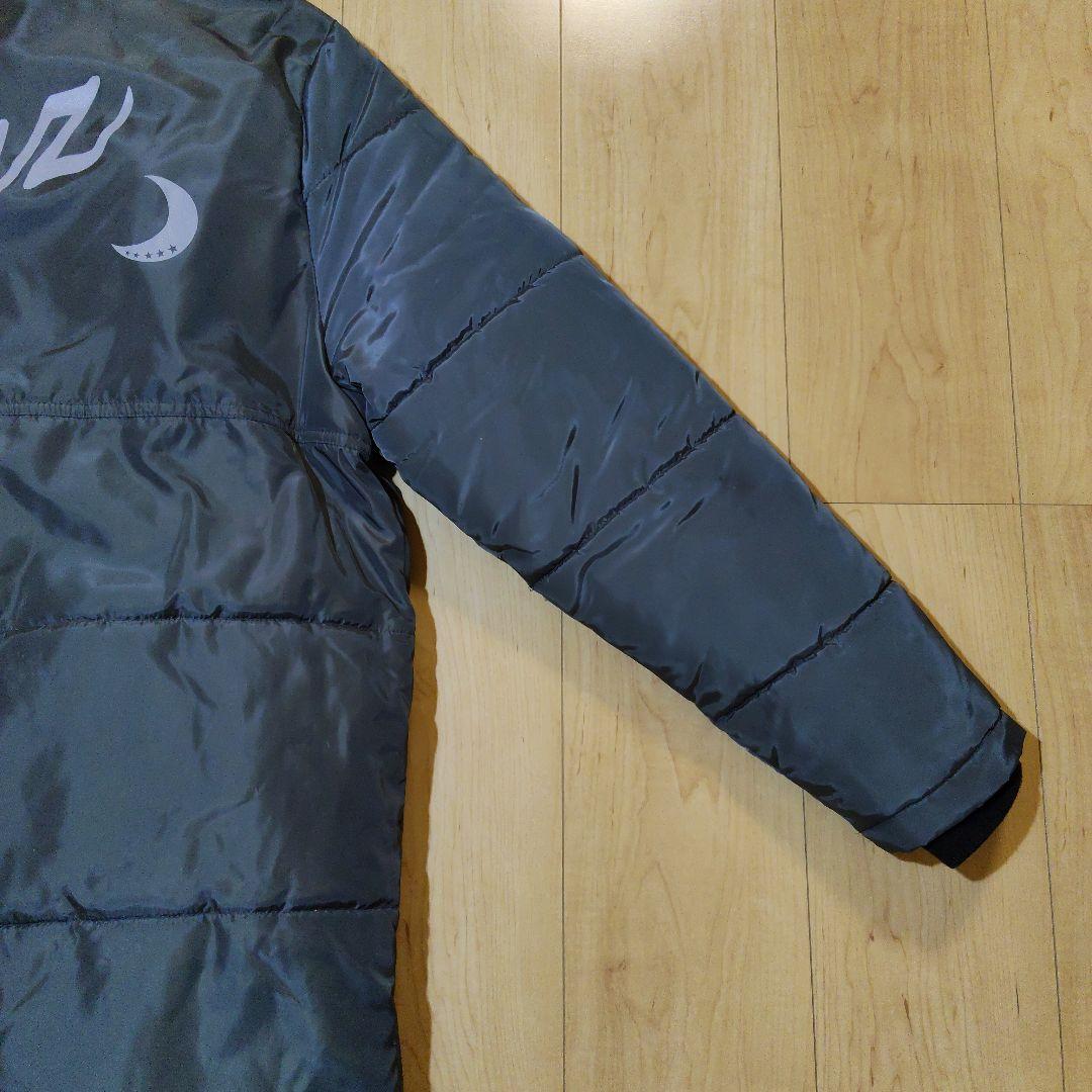 Sサイズ【ルースイソンブラ】中綿 ベンチコート フード付 軽量 極暖 送料無料