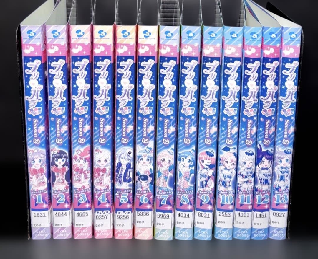 プリパラ season 1-3 アイドルタイム DVD 全52巻