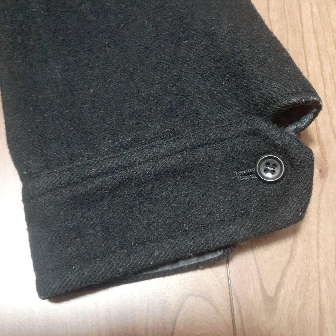 COMME des GARCONSハーフコート、サイズM、色ブラック。