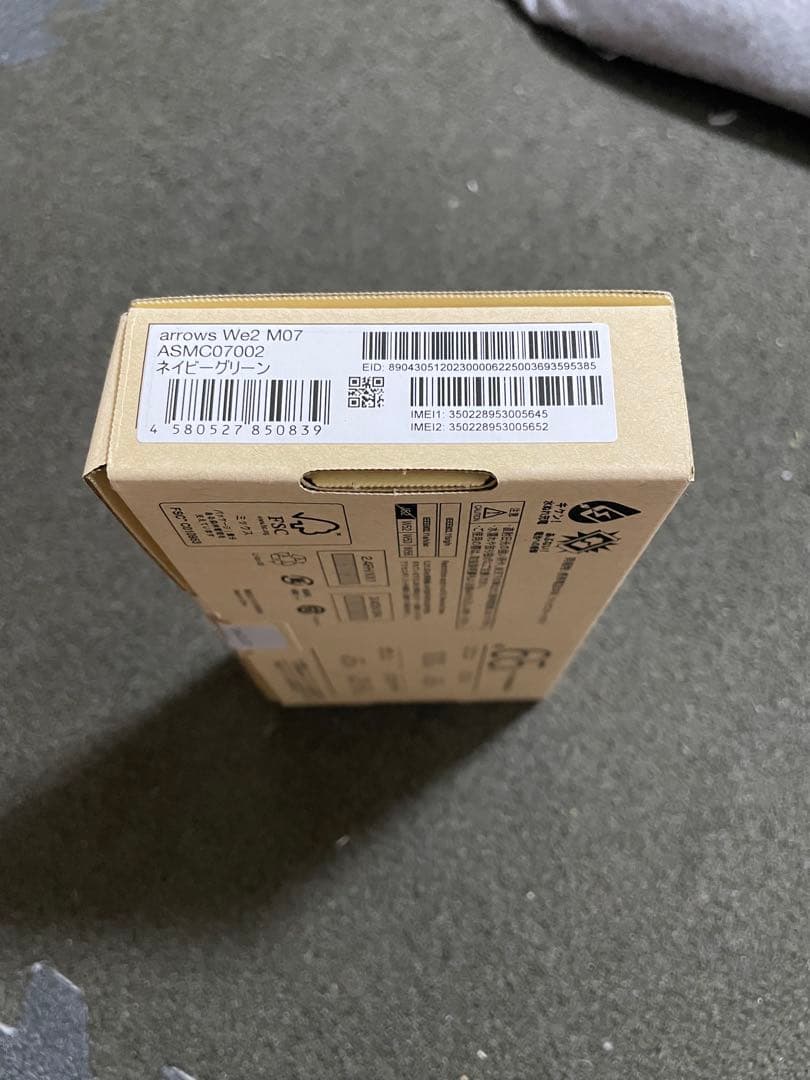 【未使用品/128GB/SIMフリー】arrows We2 128gb