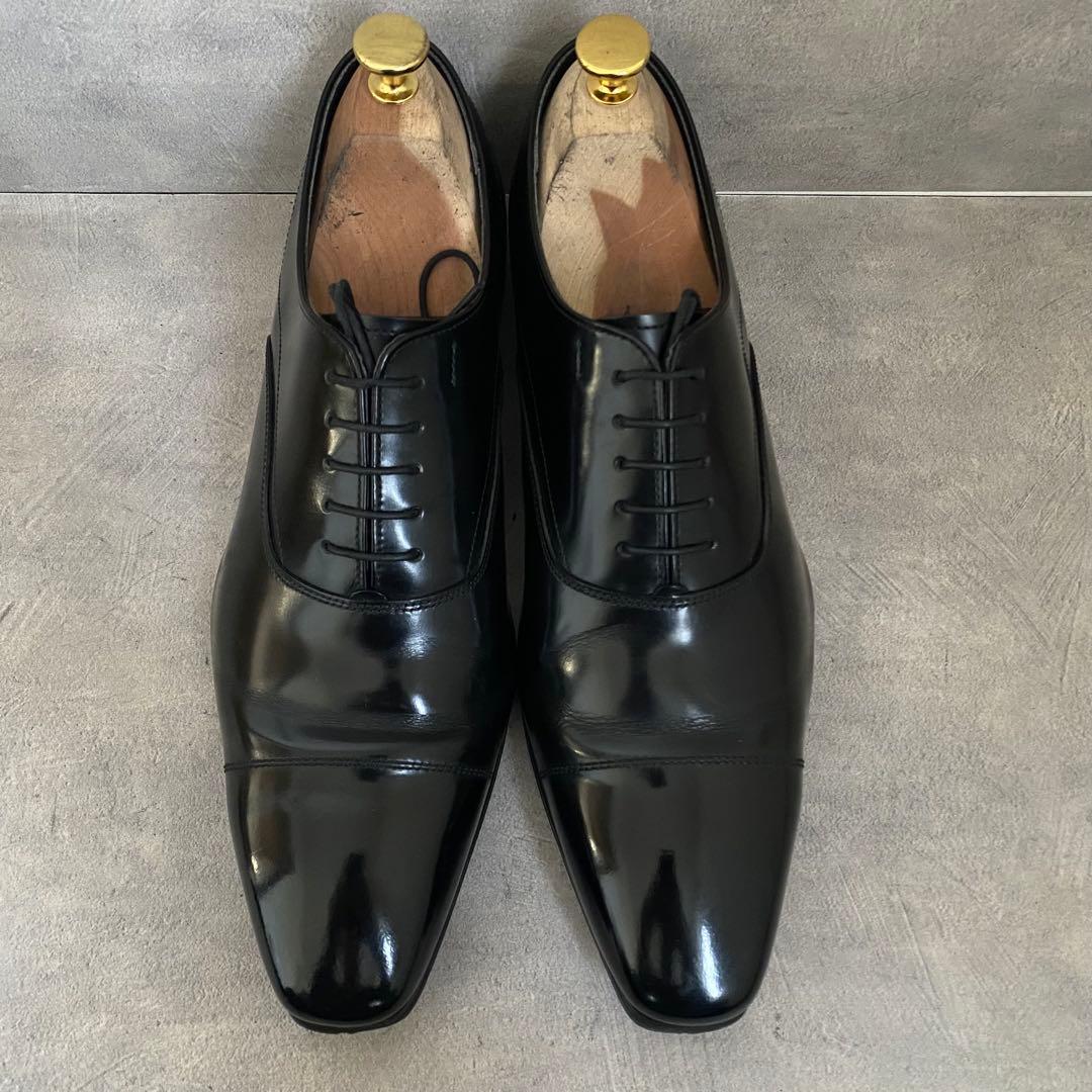 【美品】REGAL リーガル ストレートチップ W21D ブラック 25cm