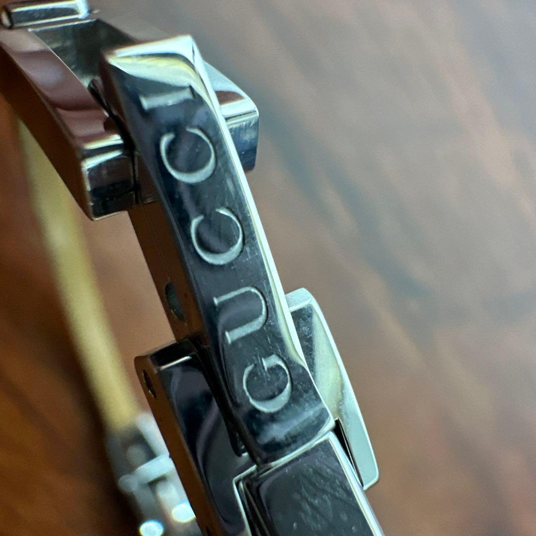 ★不動品★GUCCI 102 バングル腕時計 リューズ操作可