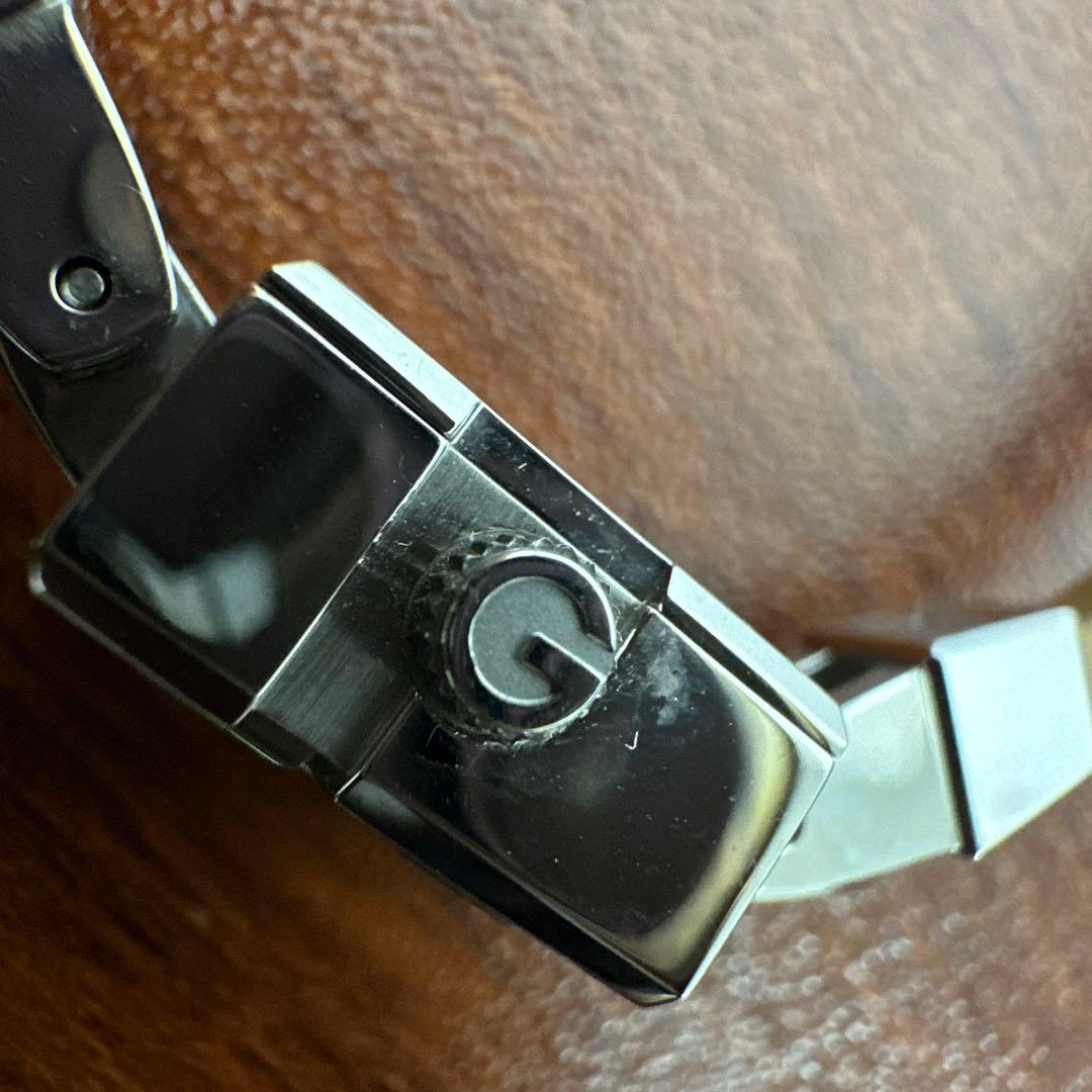 ★不動品★GUCCI 102 バングル腕時計 リューズ操作可