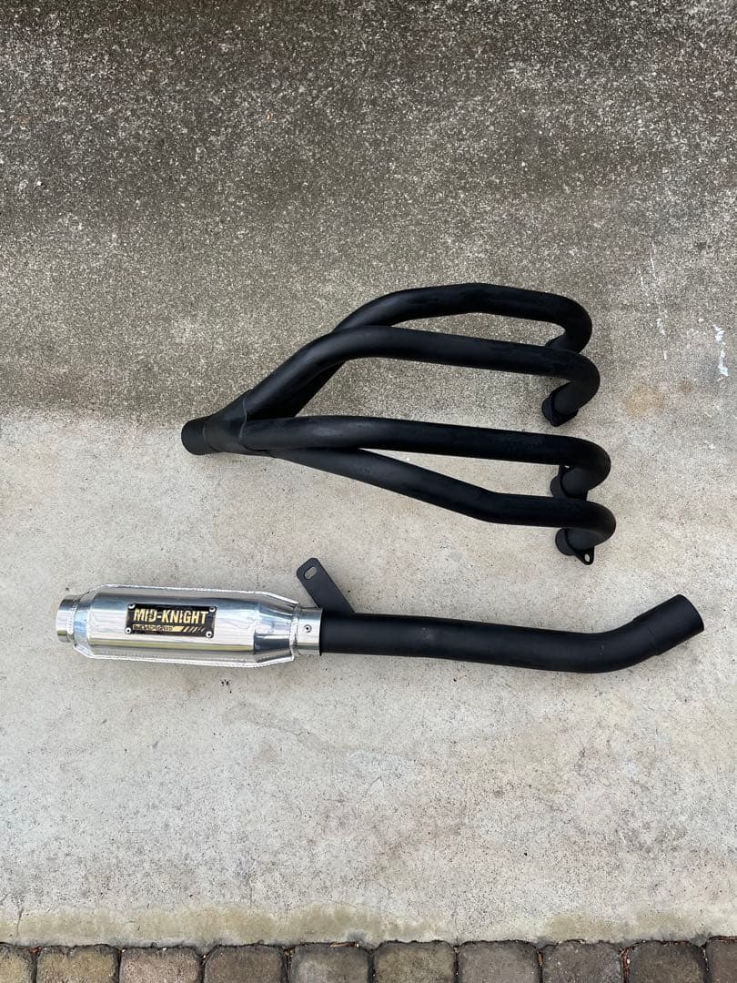 美品　XJR400 4HM ミスティ　ミッドナイトモナカマフラー