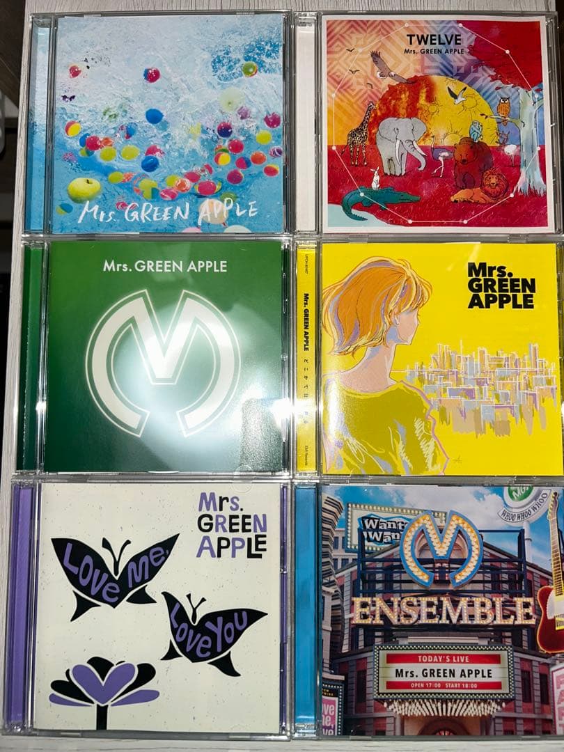 Mrs. GREEN APPLE アルバム　12点セット