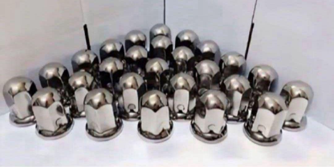 ナットキャップ33mm★ステンレス製上品な鏡磨き★ISO規格33mm各種★80個