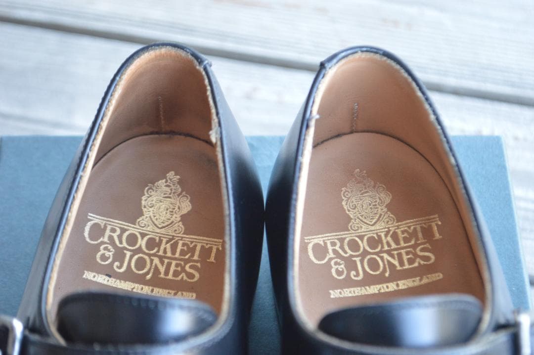 着用数回　CROCKETT＆JONES　LOWNDES　6E　ブラック