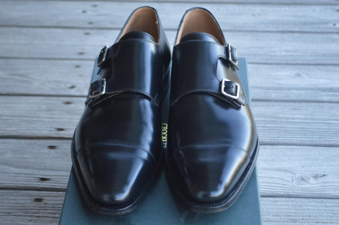 着用数回　CROCKETT＆JONES　LOWNDES　6E　ブラック