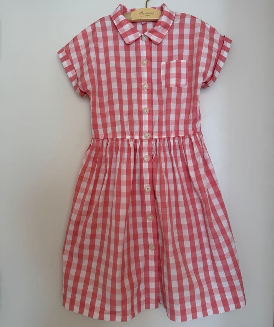 ボンポワン☆シャツワンピ☆size12