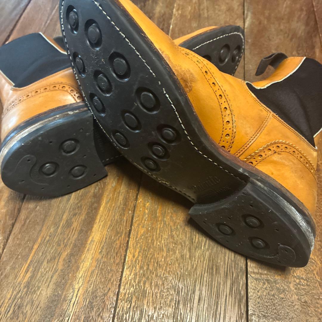 トリッカーズ　サイドゴアブーツ　キャメル