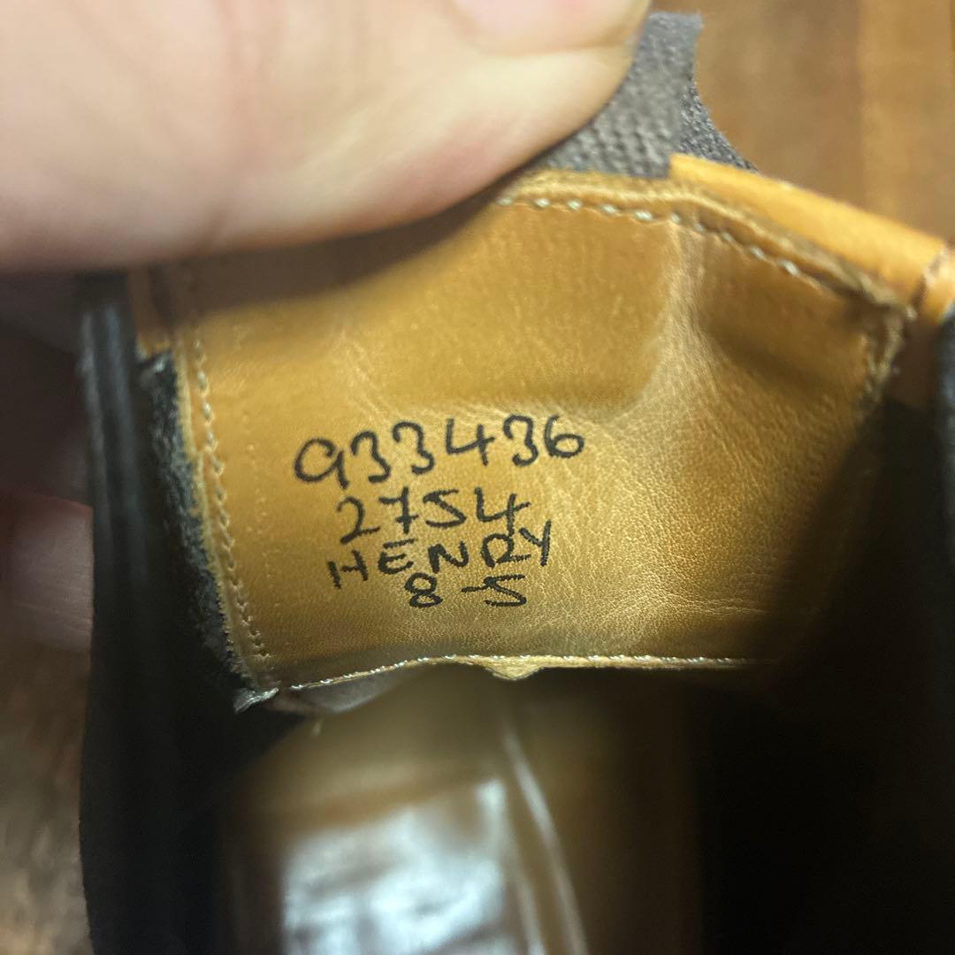 トリッカーズ　サイドゴアブーツ　キャメル