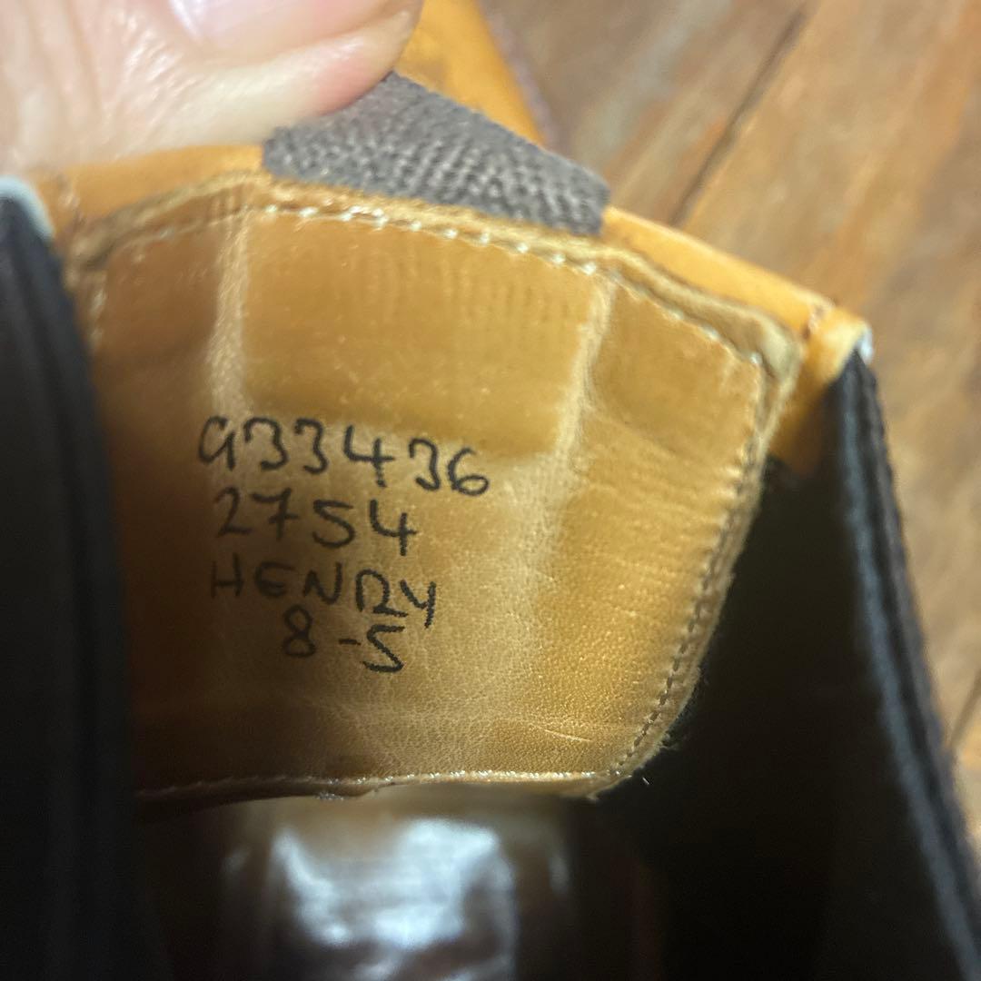 トリッカーズ　サイドゴアブーツ　キャメル