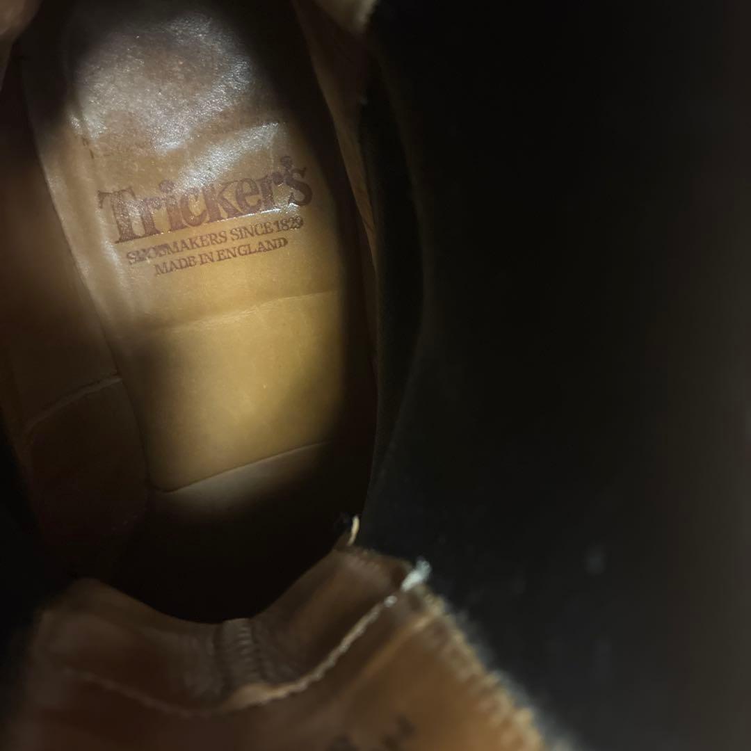 トリッカーズ　サイドゴアブーツ　キャメル