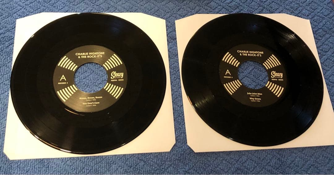 Charlie Hightone ロカビリー keb darge 7インチ EP