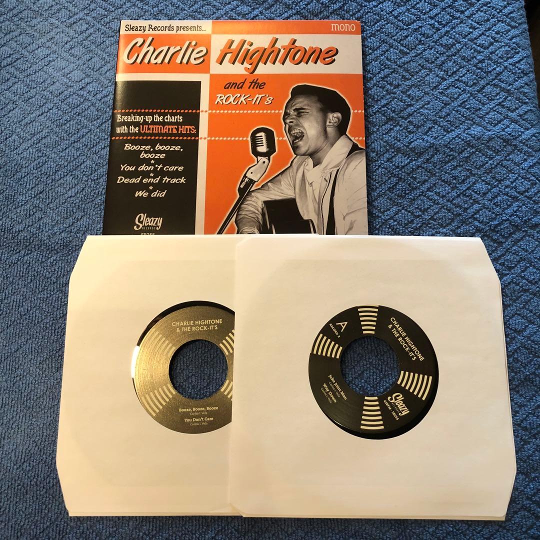Charlie Hightone ロカビリー keb darge 7インチ EP