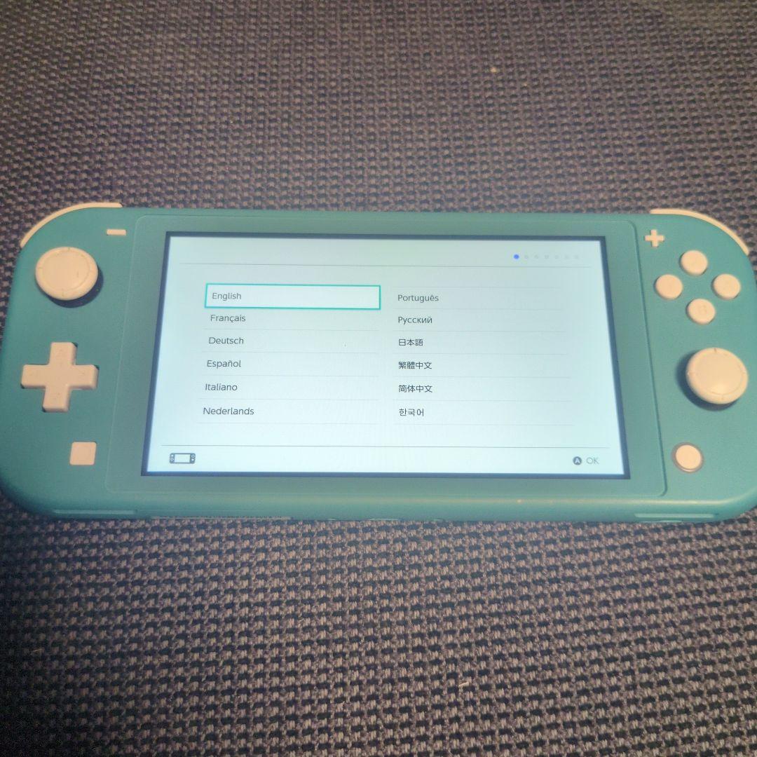 Nintendo Switch Lite ターコイズ　本体　スイッチライト