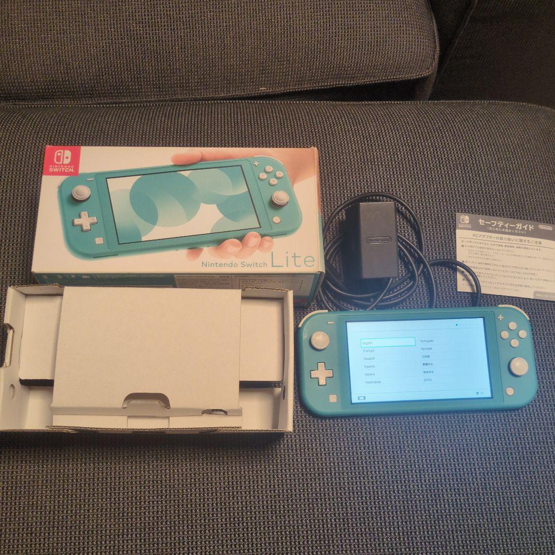 Nintendo Switch Lite ターコイズ　本体　スイッチライト