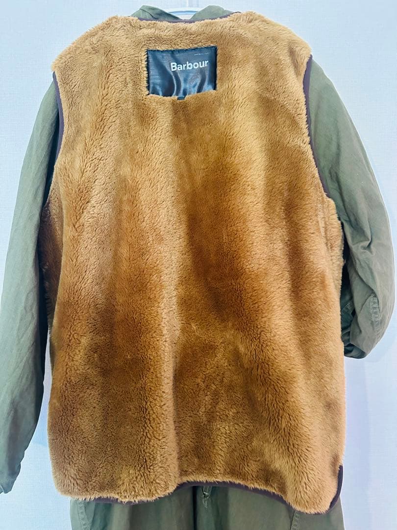 専用　Barbour バブアー ファーライナー　ベスト
