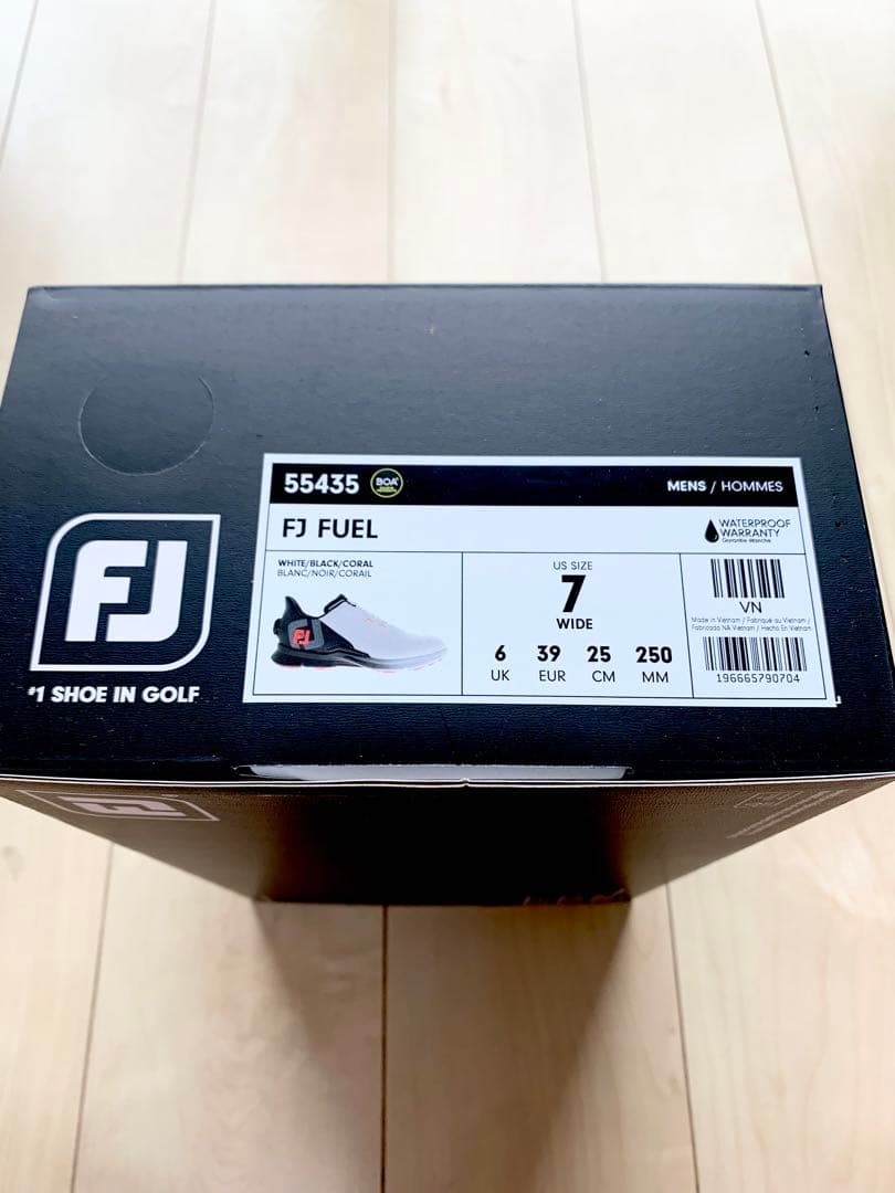 FJ FUEL 2025新作25.0cm 新品未使用