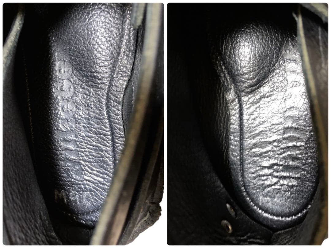 美品 ユケテン リング モカシン ブーツ （27㌢） シボ革 YUKETEN