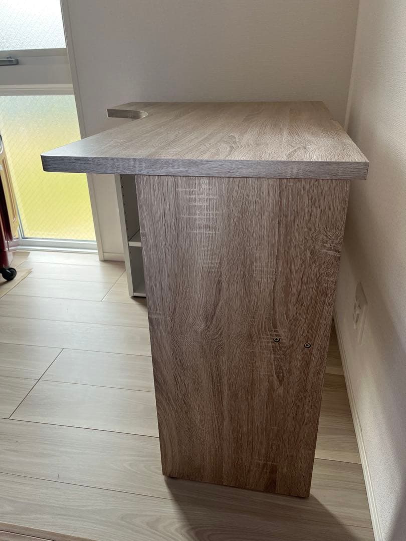 【再出品】LOWYA サンタメント　パソコンデスク　勉強机［幅100］