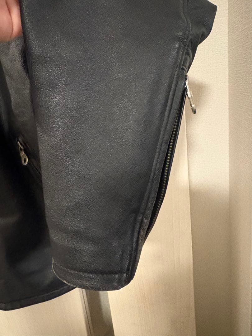 ハーレーダビッドソン バックロゴジップアップ シングルライダースジャケット