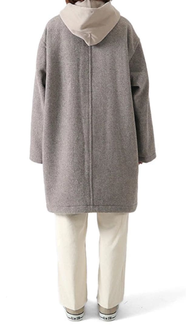 《8日限定お値下げ》DANTON ライトパイル ウールモッサ カラーレスコート