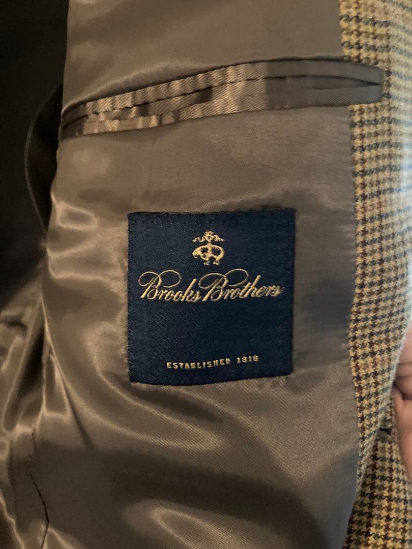 【美品】ブルックスブラザーズ Brooks Brothers ガンクラブチェック